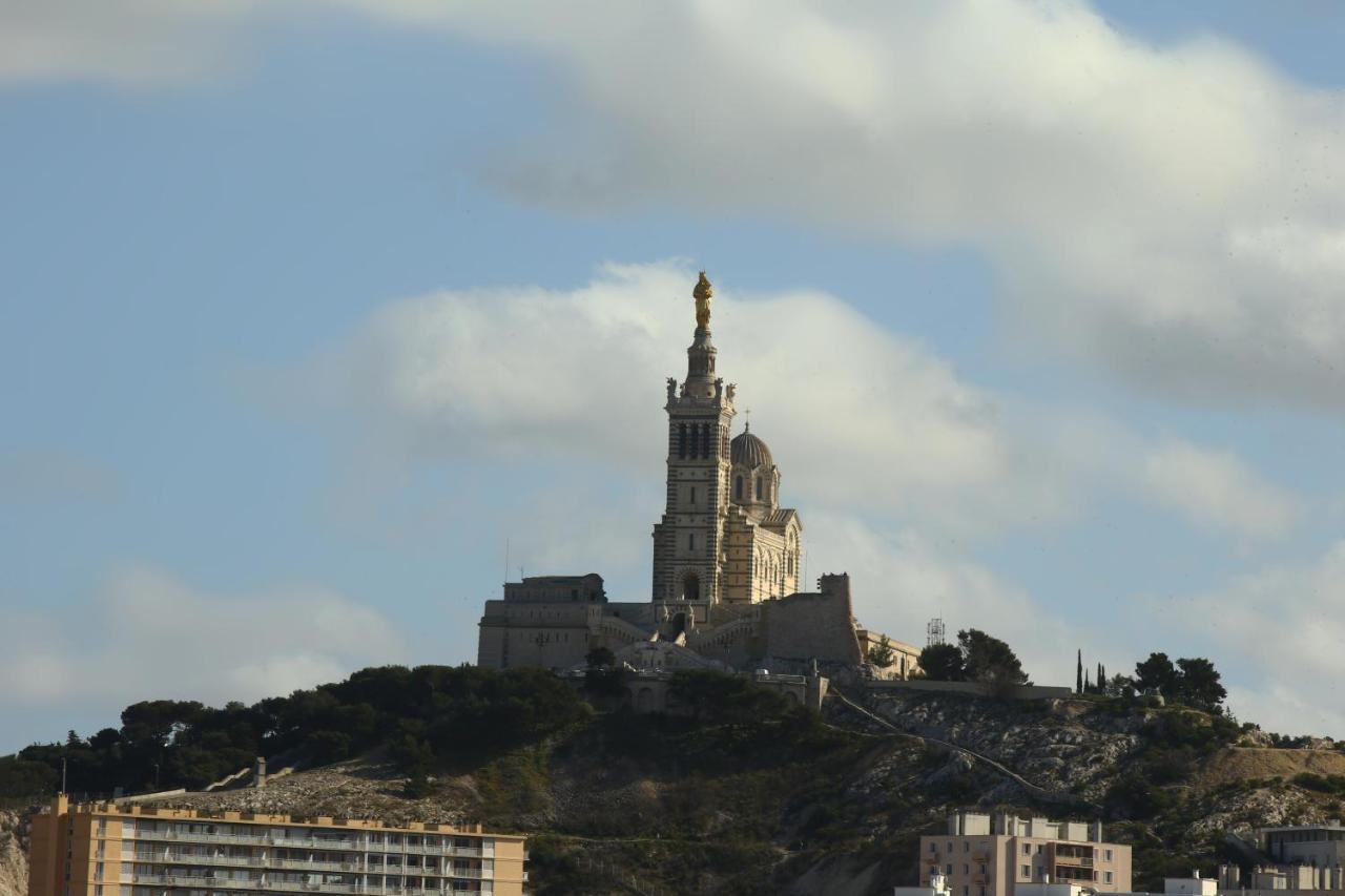 Studio Vue Imprenable Sur Marseille Bagian luar foto