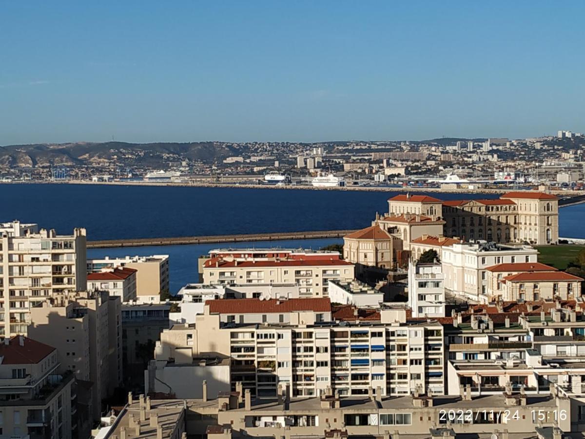 Studio Vue Imprenable Sur Marseille Bagian luar foto